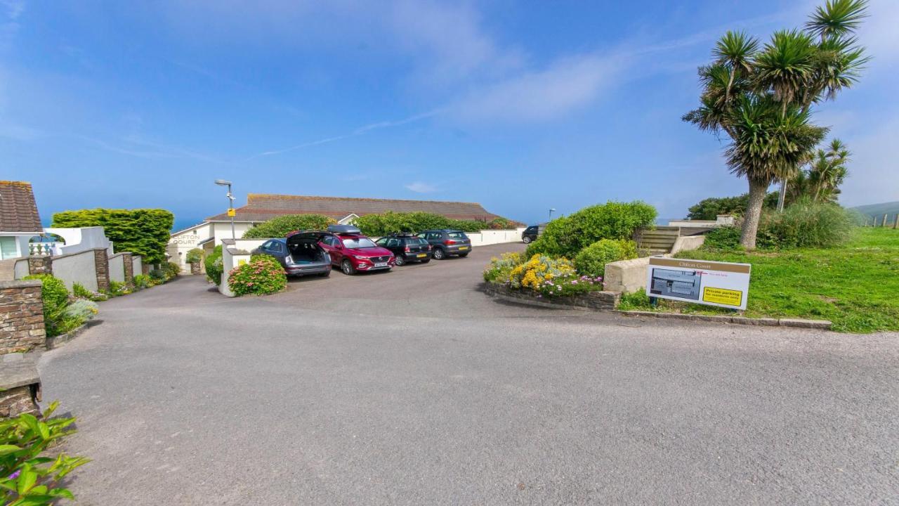 Clifton Court Apt 23 With Seaviews & Heated Pool Apartment Croyde Exterior foto