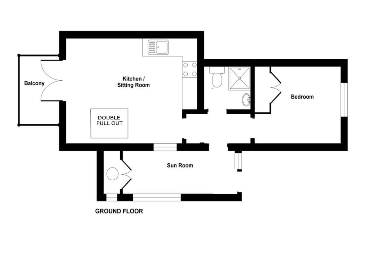 Clifton Court Apt 23 With Seaviews & Heated Pool Apartment Croyde Exterior foto